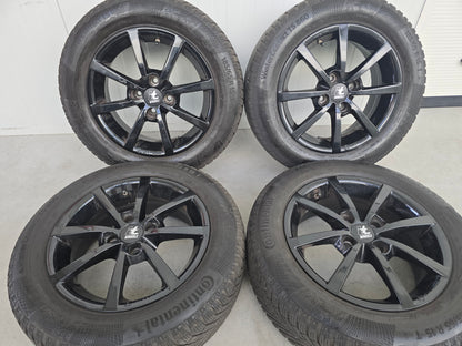 Opel Corsa C D E Adam Tigra 15 inch velgen winterbanden 4x100