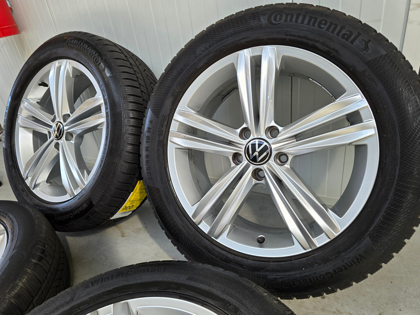 VW Tiguan Skoda Kodiaq Audi Q3 Seat Tarraco 18 inch velgen winterbanden