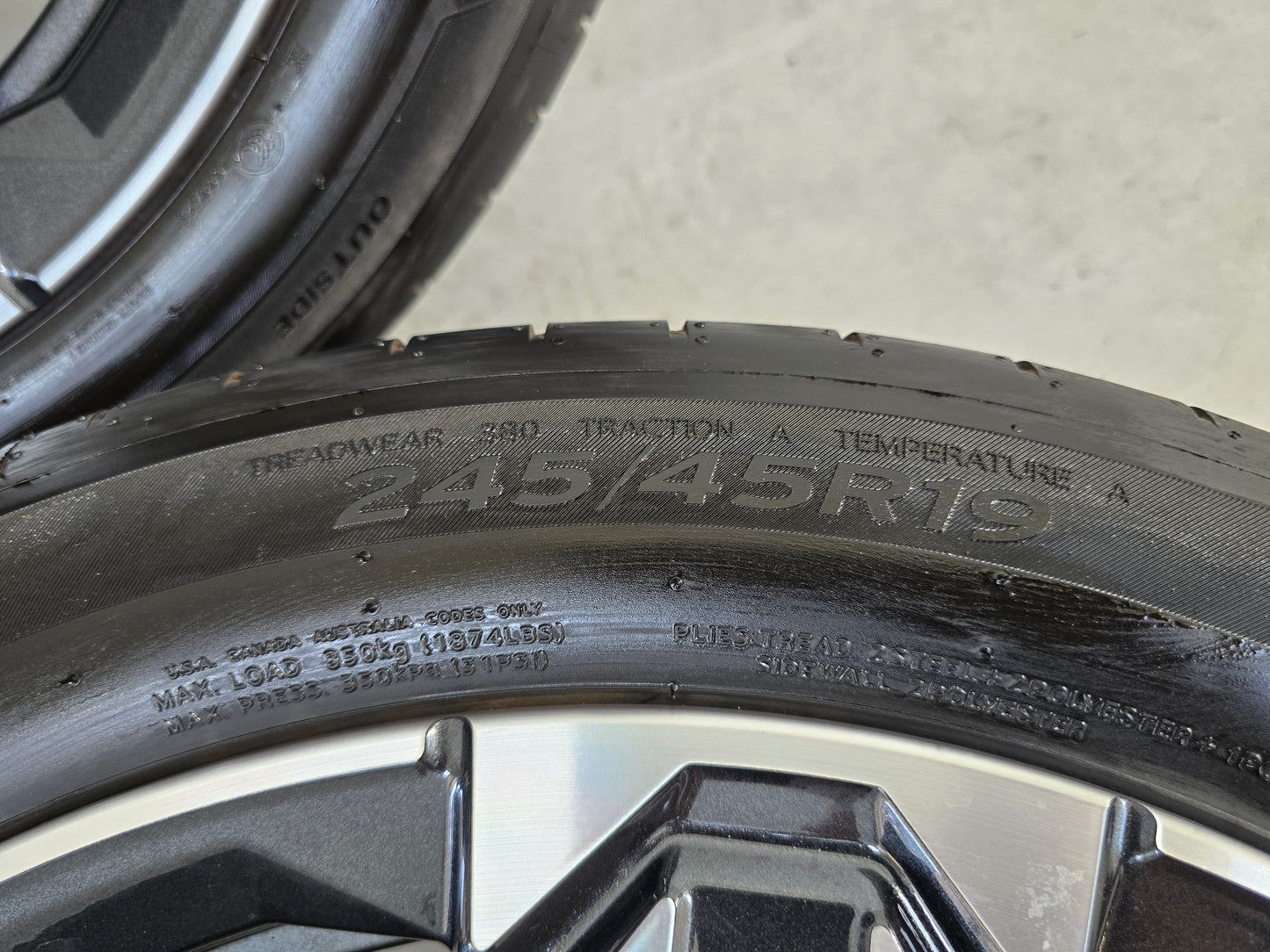 NIEUW BMW X1 X2 F48 F39 U11 U10 871M 19 inch velgen zomerbanden