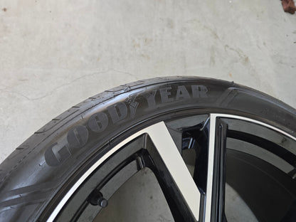 Audi e-tron Q7 Q8 Touareg 21 inch velgen zomerbanden Deep black/Diamond
