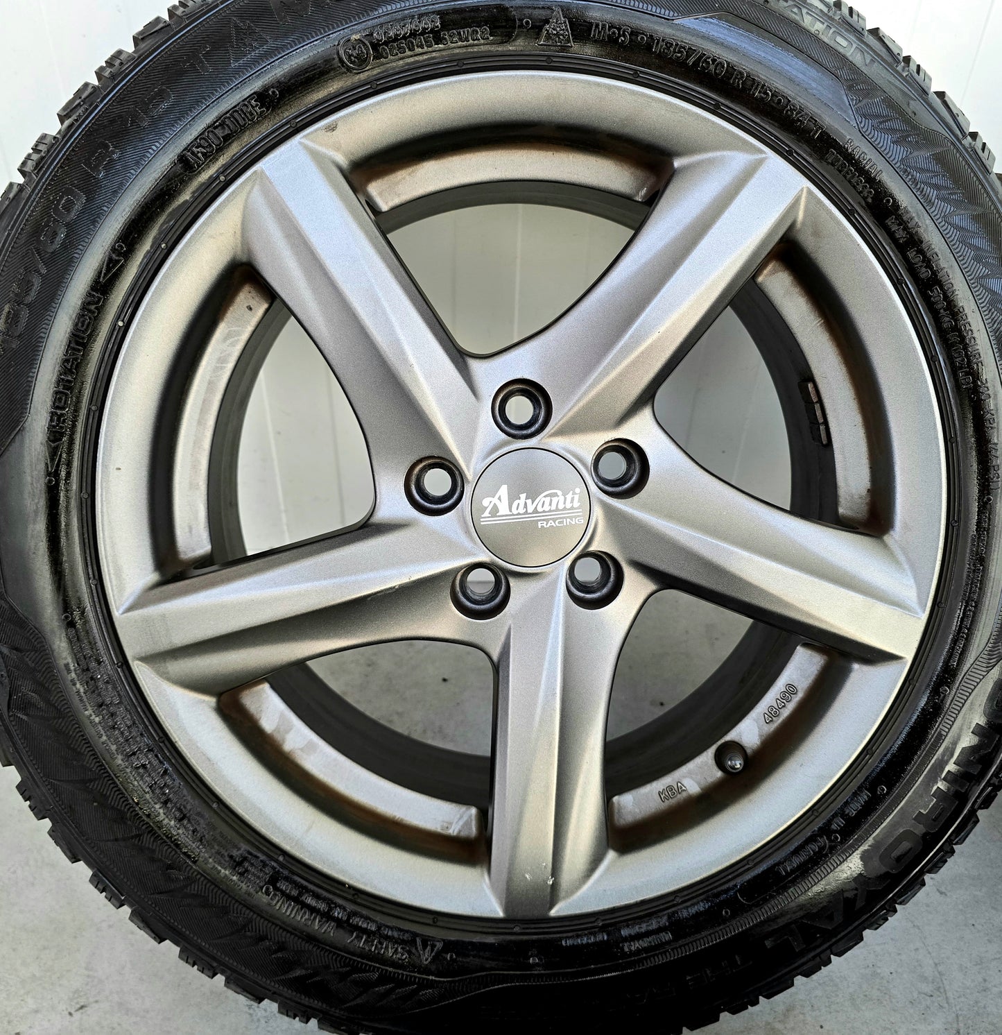 VW Polo Audi A1 SEAT Ibiza Skoda Fabia 15 inch velgen winterbanden