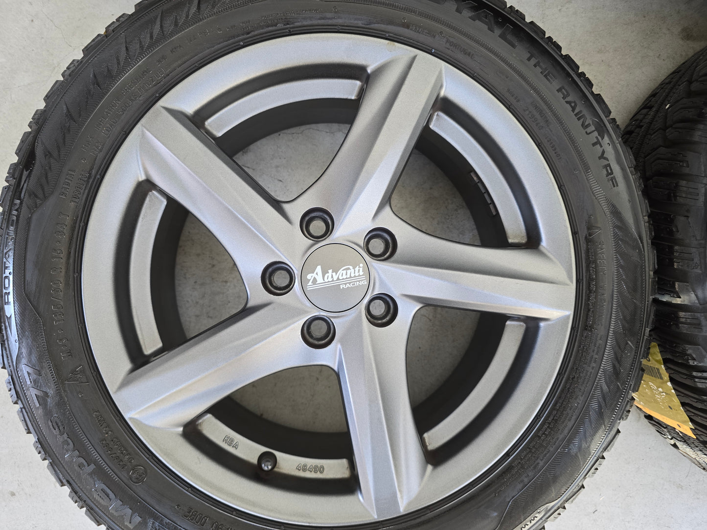 VW Polo Audi A1 SEAT Ibiza Skoda Fabia 15 inch velgen winterbanden