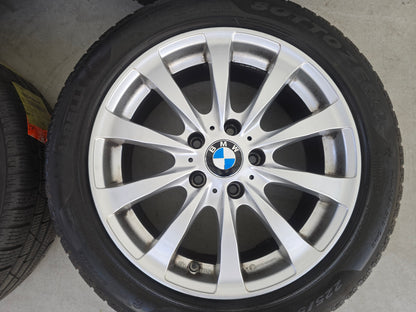 BMW 1 Serie 2 Serie 3 Serie 17 inch velgen winterbanden Pirelli 5x120