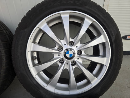 BMW 1 Serie 2 Serie 3 Serie 17 inch velgen winterbanden Pirelli 5x120