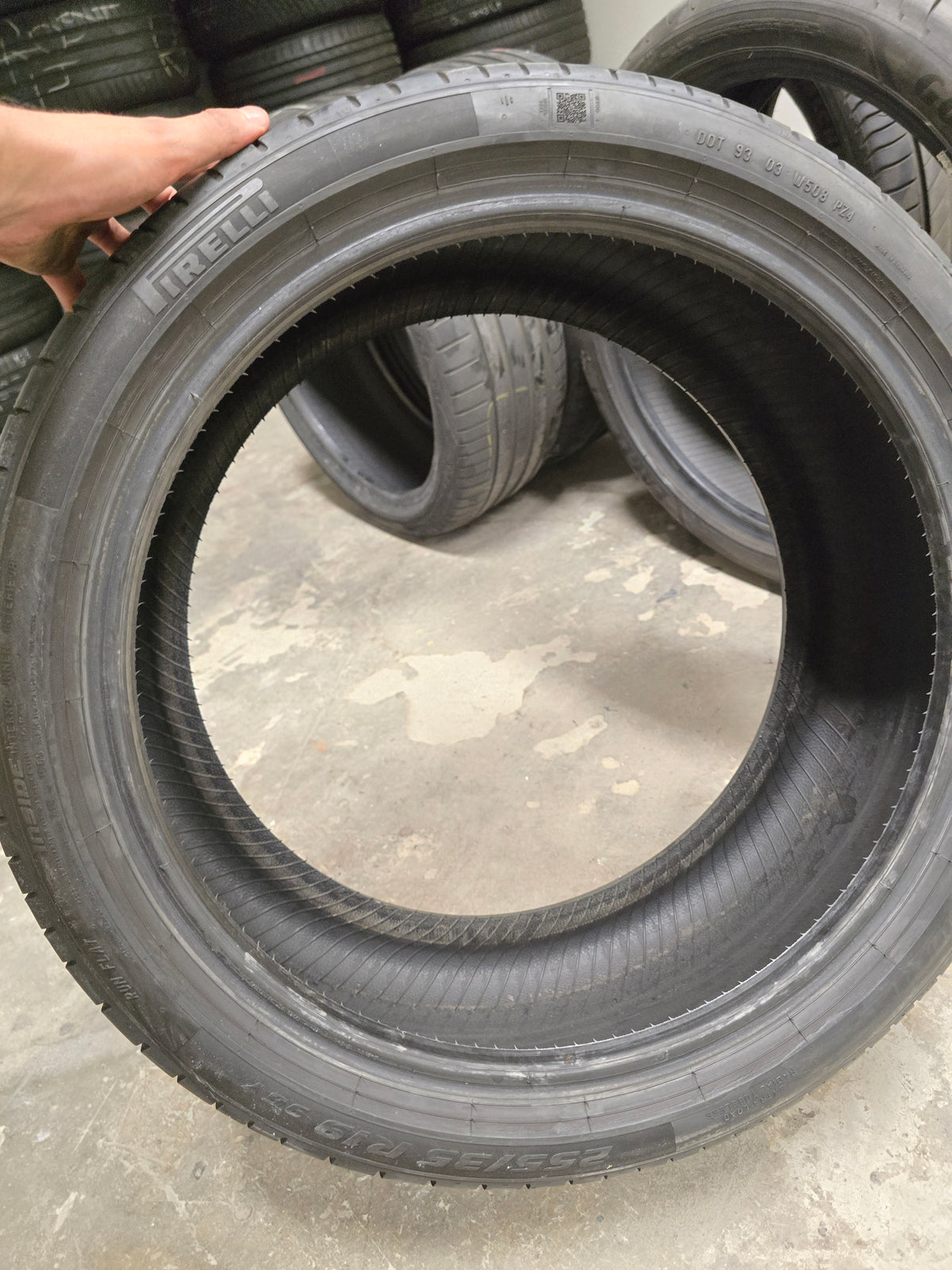 2x 255/35 R19 96Y XL * RFT Zomerbanden Pirelli 6mm