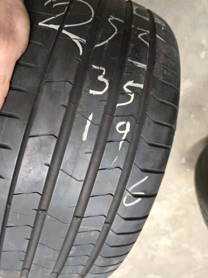 2x 255/35 R19 96Y XL * RFT Zomerbanden Pirelli 6mm