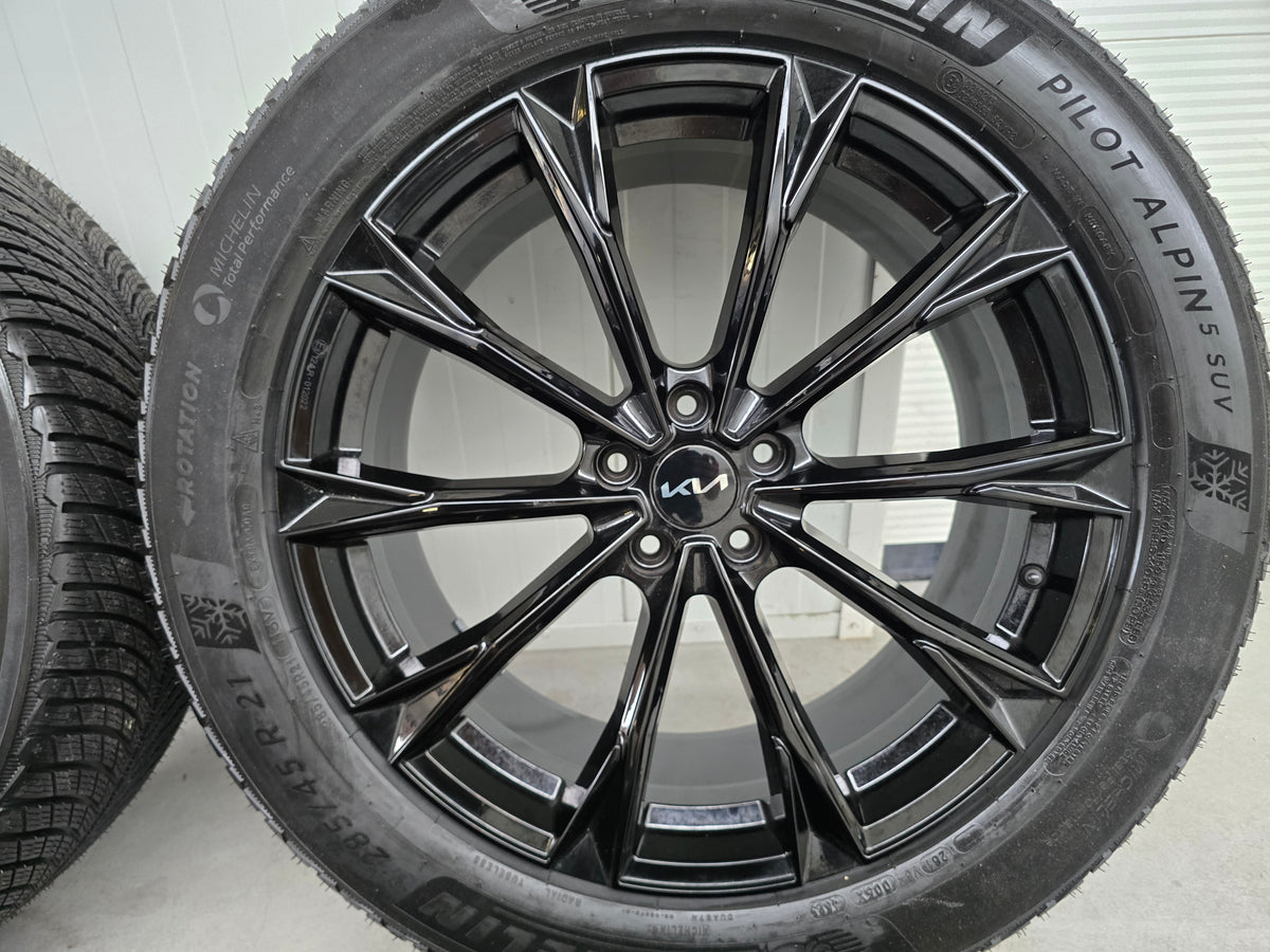 NIEUW Kia EV9 21 inch winterbanden velgen deep black SUV 5x114.3