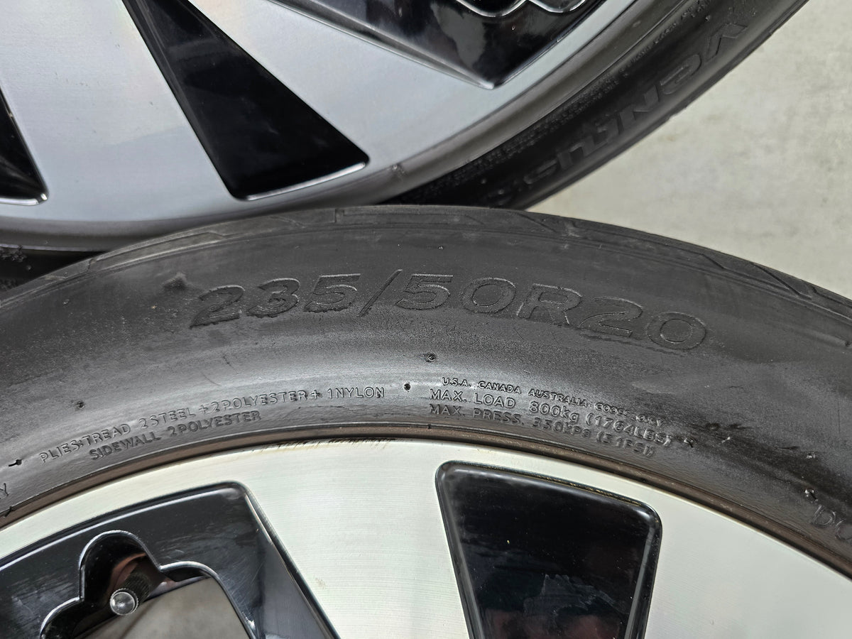 VW ID4 ID5 ID6 Audi Q4 Skoda Enyaq 20 inch zomerbanden breedset
