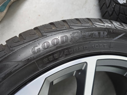 VW ID4 ID5 ID6 ID Buzz 20 inch velgen winterbanden Antracite/polished