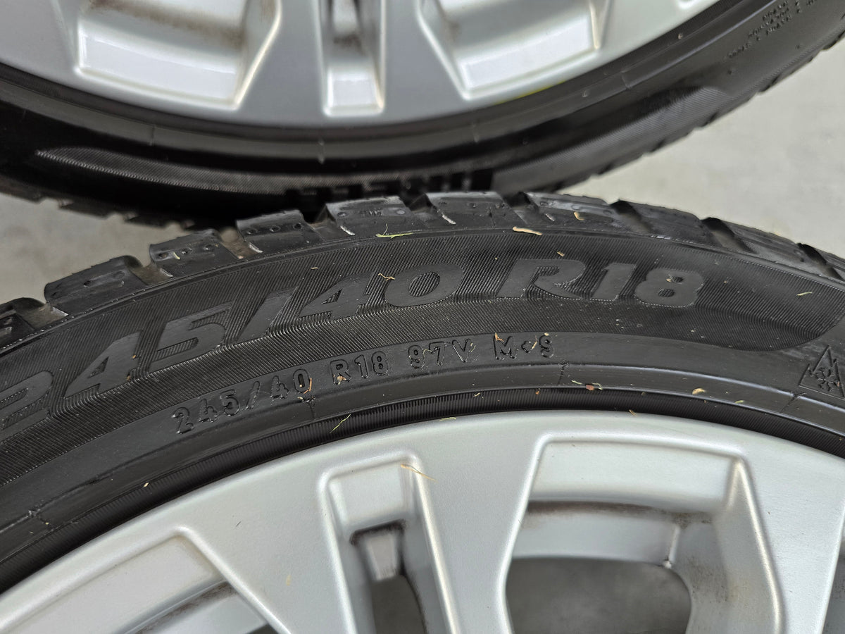 Audi A5 18 inch winterbanden S line velgen 5x112 DEMO