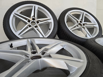 Audi A5 18 inch winterbanden S line velgen 5x112