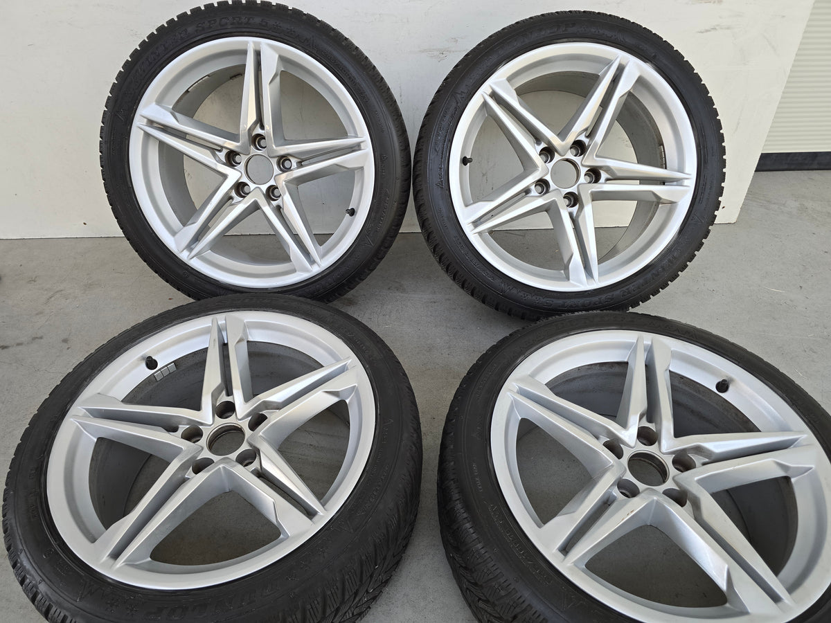 Audi A5 18 inch winterbanden S line velgen 5x112