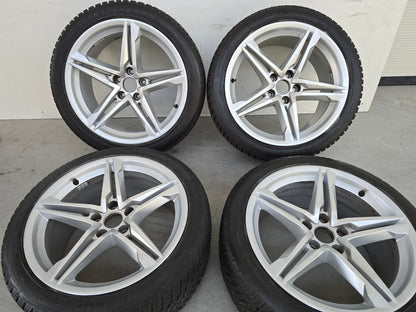 Audi A5 18 inch winterbanden S line velgen 5x112