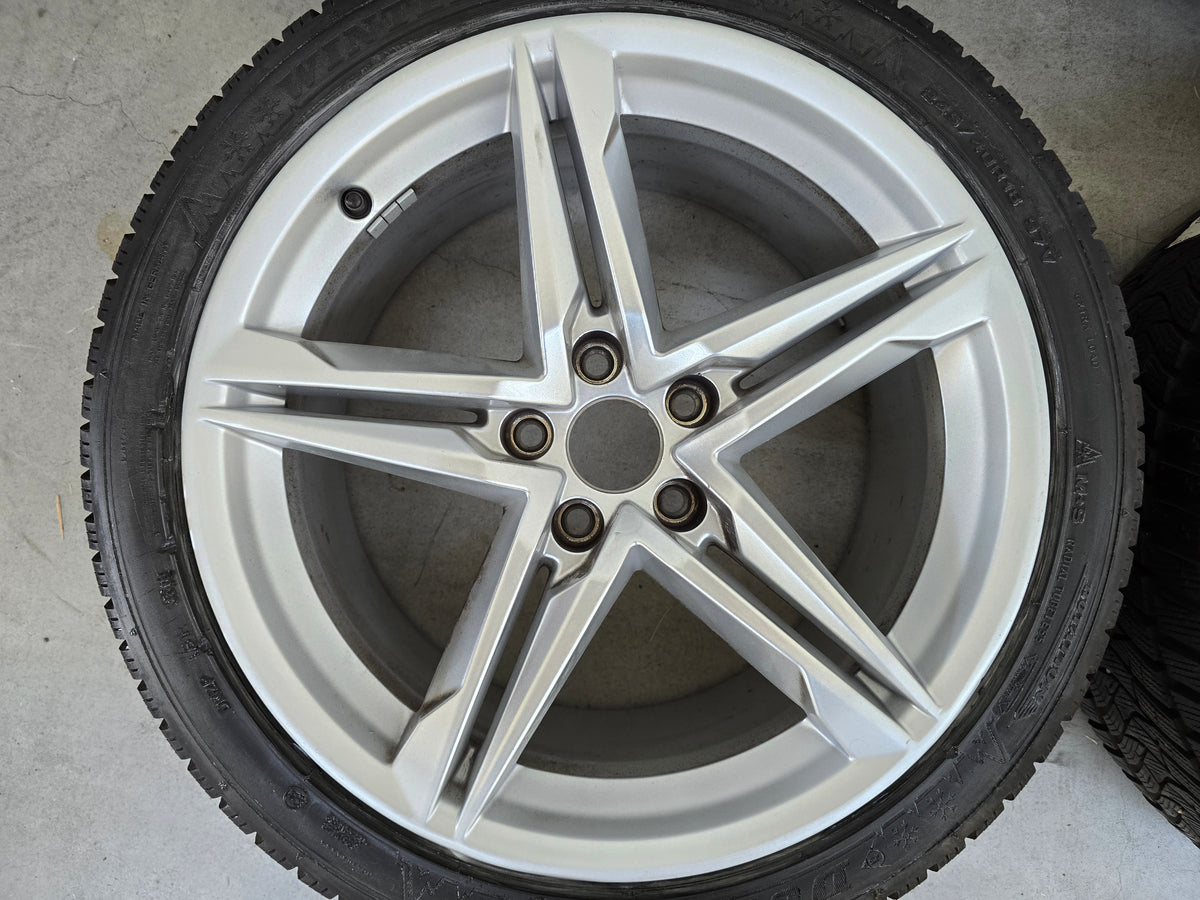 Audi A5 18 inch winterbanden S line velgen 5x112