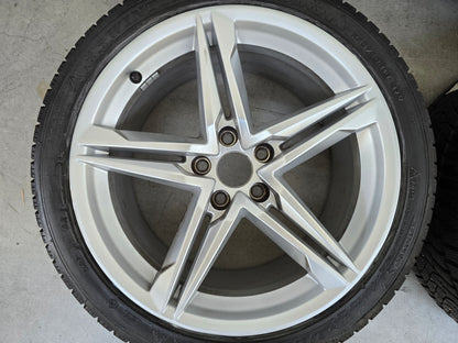 Audi A5 18 inch winterbanden S line velgen 5x112