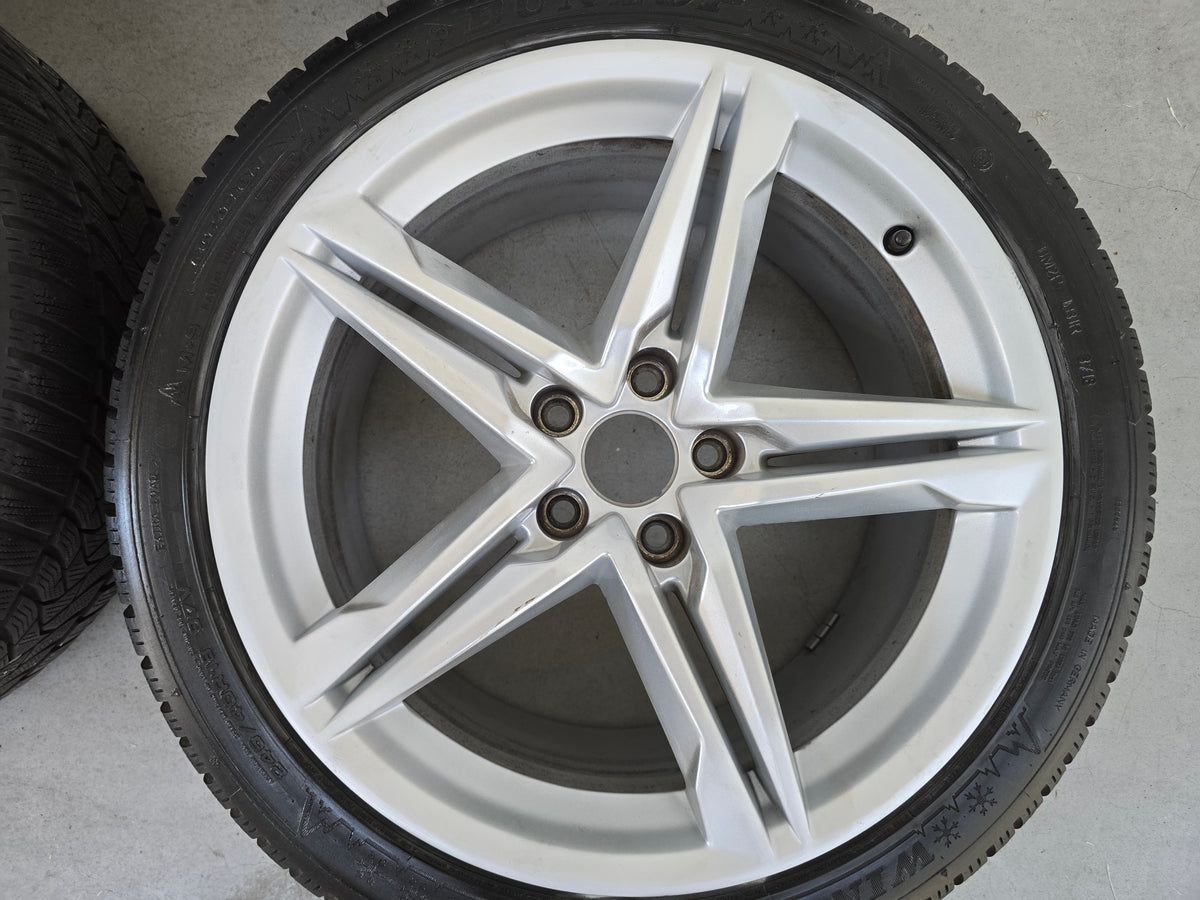 Audi A5 18 inch winterbanden S line velgen 5x112