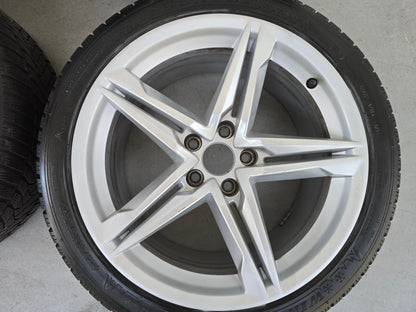 Audi A5 18 inch winterbanden S line velgen 5x112