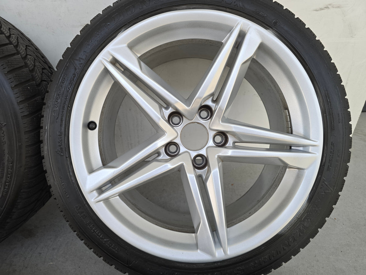 Audi A5 18 inch winterbanden S line velgen 5x112