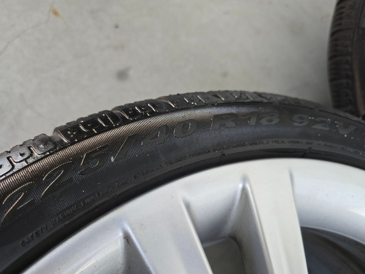 BMW 1 serie E81 F20 F21 2serie F22 F23 18 inch winterbanden 385 velgen