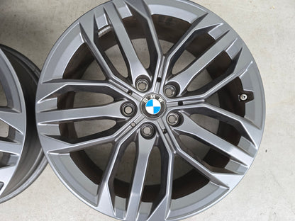 BMW X1 F48 U11 X2 F39 U10 MINI Countryman 18 inch velgen Frozen Gunmetal Grey