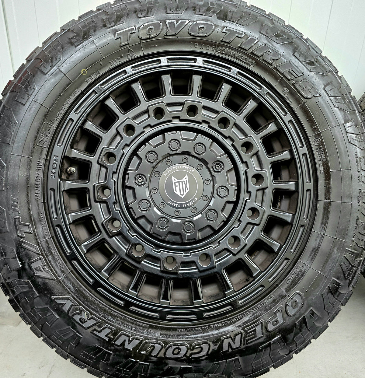 VW Crafter Mercedes Sprinter 17 inch All Terrain Heavy Duty velgen black