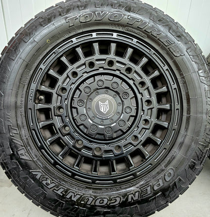 VW Crafter Mercedes Sprinter 17 inch All Terrain Heavy Duty velgen black