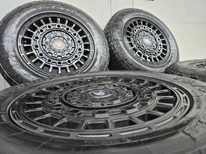 VW Crafter Mercedes Sprinter 17 inch All Terrain Heavy Duty velgen black