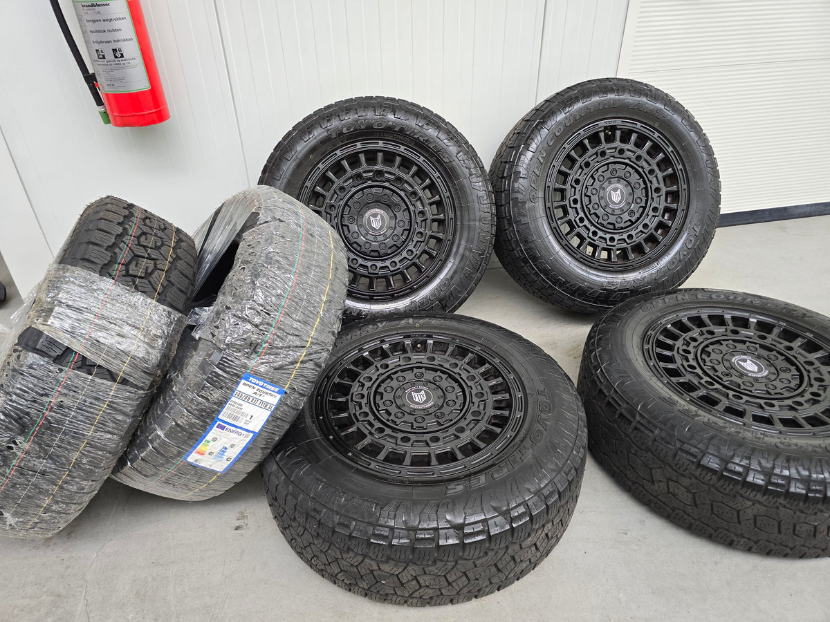 VW Crafter Mercedes Sprinter 17 inch All Terrain Heavy Duty velgen black