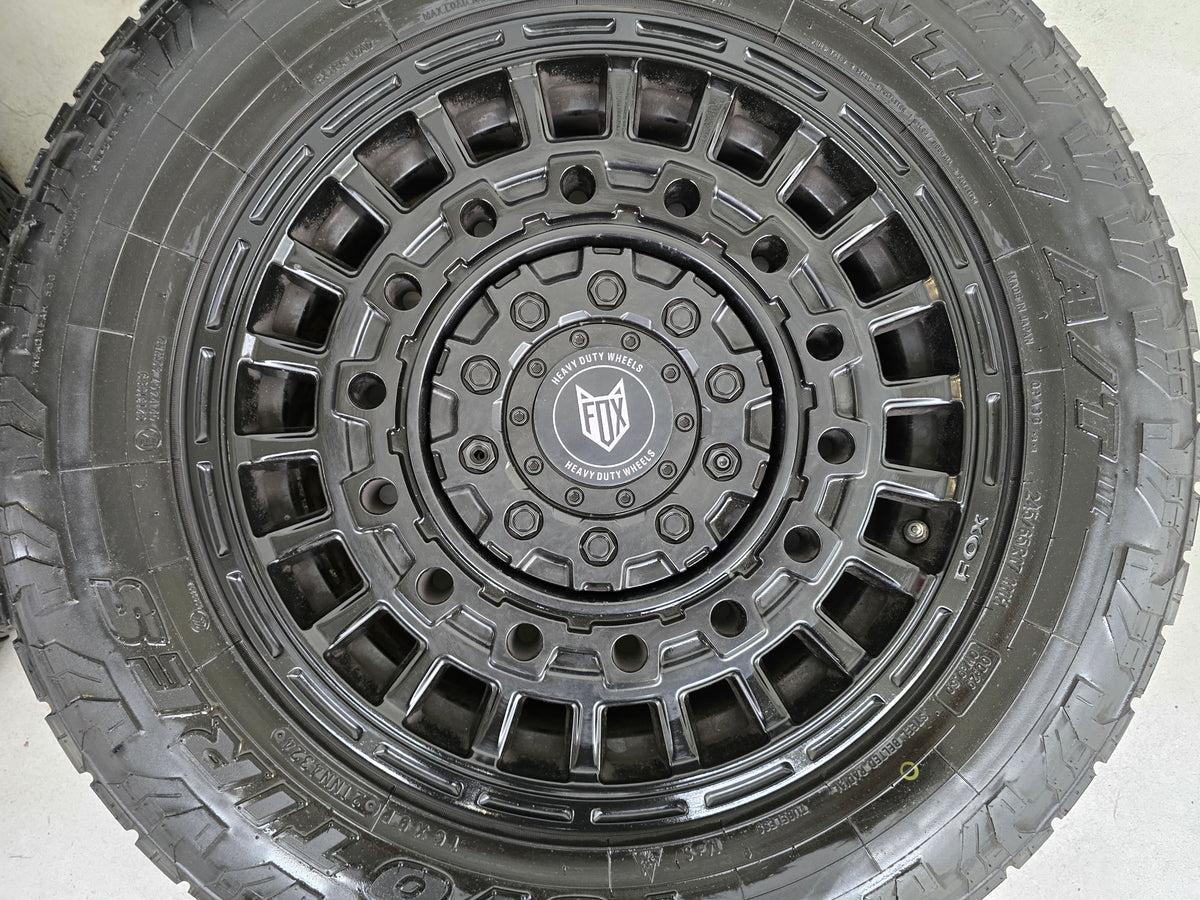 VW Crafter Mercedes Sprinter 17 inch All Terrain Heavy Duty velgen black