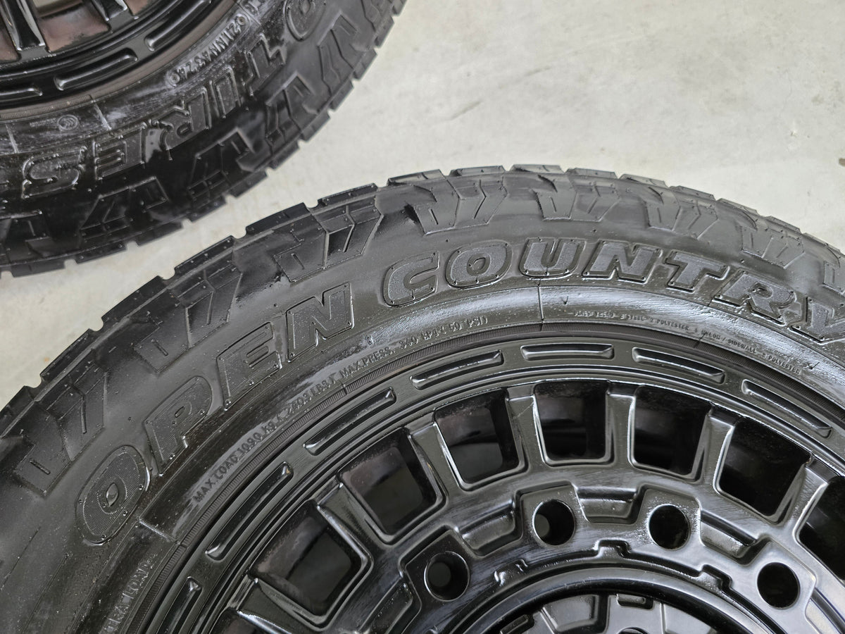 VW Crafter Mercedes Sprinter 17 inch All Terrain Heavy Duty velgen black