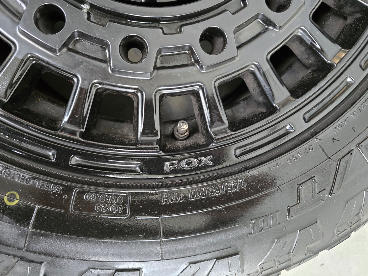 VW Crafter Mercedes Sprinter 17 inch All Terrain Heavy Duty velgen black