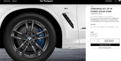DEMO BMW X3 G01 G45 iX3 X4 G02 698M 19 inch velgen winterbanden (3)
