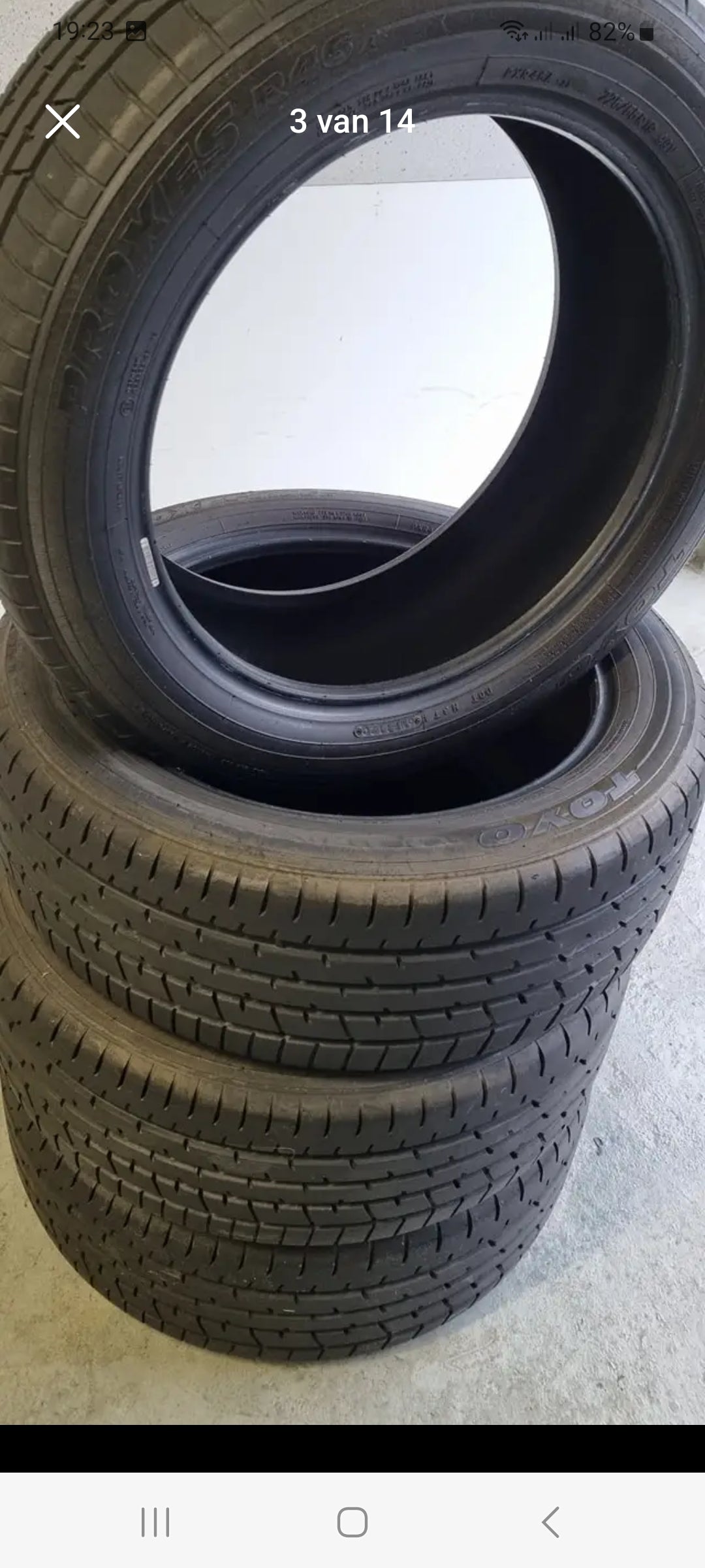 ZGAN Toyo Zomerbanden 225 55 19 met 7.2mm✅️ Mazda CX5 etc.