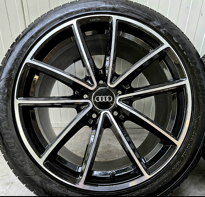 Audi e-tron GT Porsche Panamera 20 inch velgen winterbanden breedset