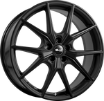 New origineel Brock B40 Matt Black 19 inch 5x112 Golf 5, 6, 7 GTE, A3, Leon etc.