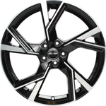 New origineel GMP Angel Black/Polished 18 inch 5x112 Golf 5, 6, 7 GTE, A3, Leon etc.