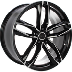 New origineel GMP Atom Black/Polished 17 inch 5x112 Golf 5, 6, 7 GTE, A3, Leon etc.