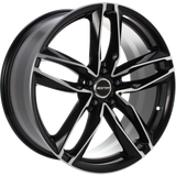 New origineel GMP Atom Black/Polished 17 inch 5x112 Golf 5, 6, 7 GTE, A3, Leon etc.