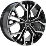 New origineel GMP Matisse Black 17,18,19 inch 5x112 Golf 5, 6, 7 GTE, A3, Leon etc.