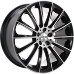 New origineel GMP Stellar Black/Polished 18,19 inch 5x112 Golf 5, 6, 7 GTE, A3, Leon etc.