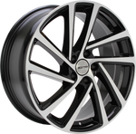 New origineel GMP Wonder Black/Polished 16,17 inch 5x112 Golf 5, 6, 7 GTE, A3, Leon etc.