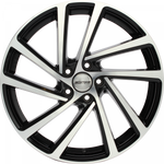 New origineel GMP Wonder Black/Polished 16,17 inch 5x112 Golf 5, 6, 7 GTE, A3, Leon etc.